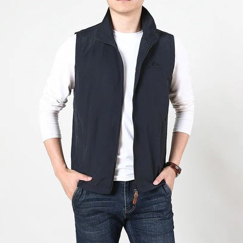 Gilet D'été Fin À Séchage Rapide Pour Hommes,Veste Sans Manches,Respirante Et Résistante À L'usure,Pour Escalade,Randonnée,Pêche Et Sport