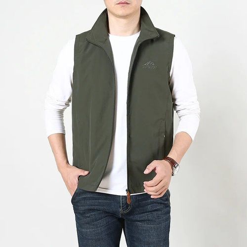 Gilet D'été Fin À Séchage Rapide Pour Hommes,Veste Sans Manches,Respirante Et Résistante À L'usure,Pour Escalade,Randonnée,Pêche Et Sport