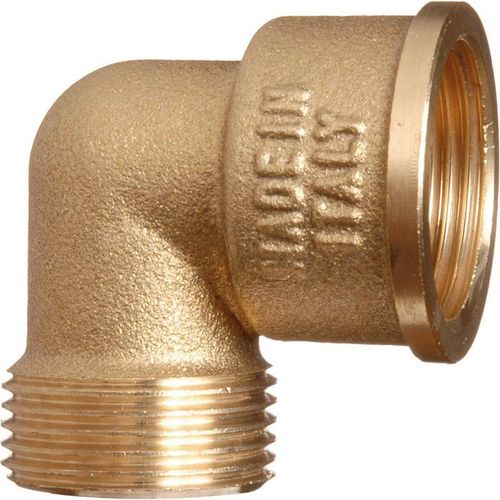Raccord laiton coudé 90° à visser - M 1"1/4 (33/42) - F 1"1/4 (33/42)