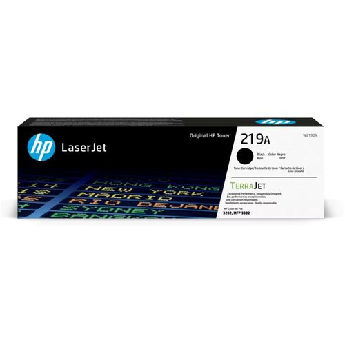 HP 219A - Noir - original - LaserJet - cartouche de toner (W2190A) - pour Color LaserJet Pro MFP 3302fdn