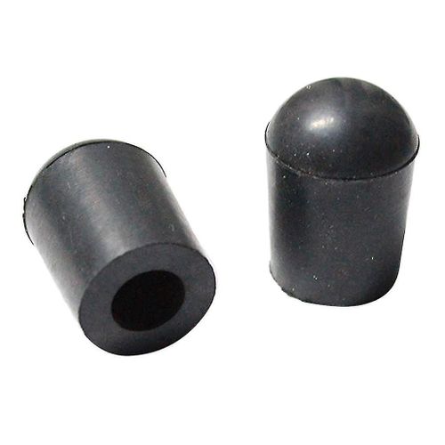 Pack De 2 Contrebasse Verticales Embout De Broche De Protection De Voiture Pièces D¿Instrument De Musique Noir Intérieur Dia 10mm
