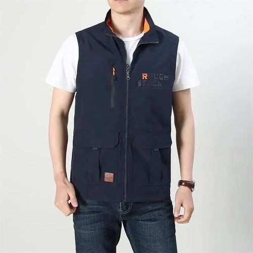 Gilet De Randonnée En Plein Air Pour Homme,Gilet À Séchage Rapide,Poches Multiples,Fonctionnel,Sport,Chaleco Keeptackle,6xl