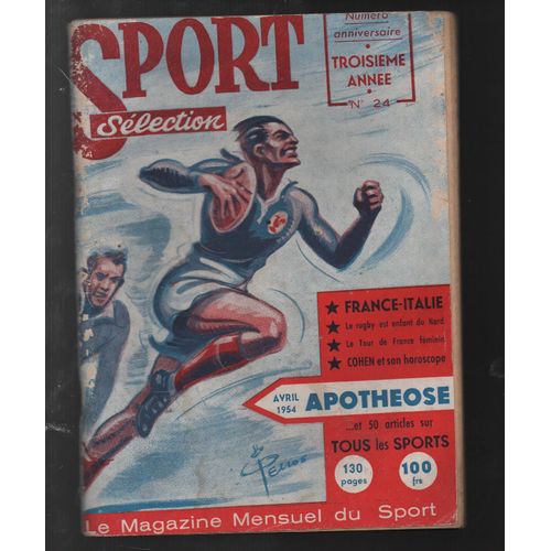 Sport Sélection N° 24- Avril 1954.