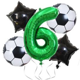 Ballon numero de coupe garcon, ballons en aluminium, decorations de fete  d'anniversaire, ballon pour enfants, Football, sport, ballons de Football