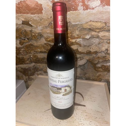 Vin Bordeaux - Medoc - 2005 - Château Fergraves