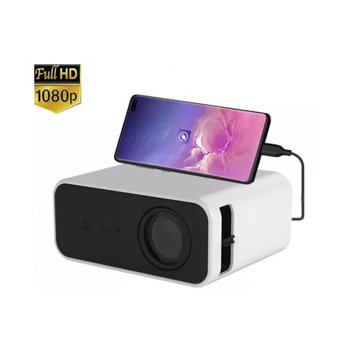 Vidéoprojecteur LED Full HD 1080P Projecteur Multimédia Home Cinéma Portable