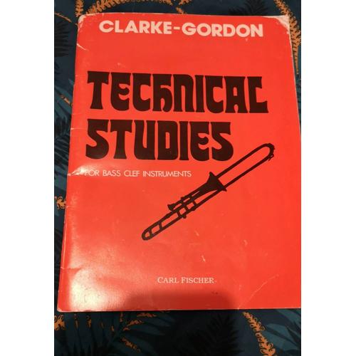 Technical Studies Clarke-Gordon Trombone