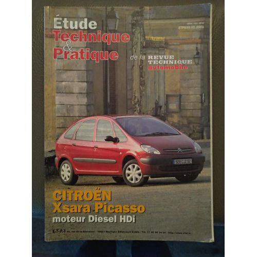 Etude Technique & Pratique Citroen Xsara Picasso 2001