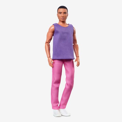 Barbie Ken Barbie Looks Cheveux Bruns Tenue Color Block - Poupée Mannequin - 3 Ans Et +