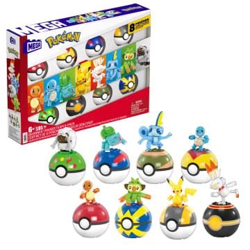 Mega Pokemon Beginner Trainer Team 8-Pack