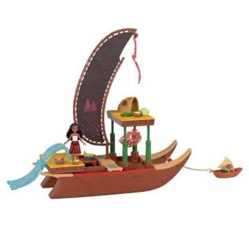 Disney-La Pirogue De Vaiana Transformable-Coffret