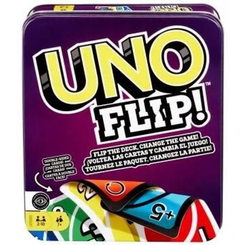 Uno - Uno Flip! Jeu De Cartes Pour Toute La Famille