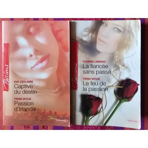 Lot 2 Titres Collection Passions - Auteure Principale : Trish Wylie