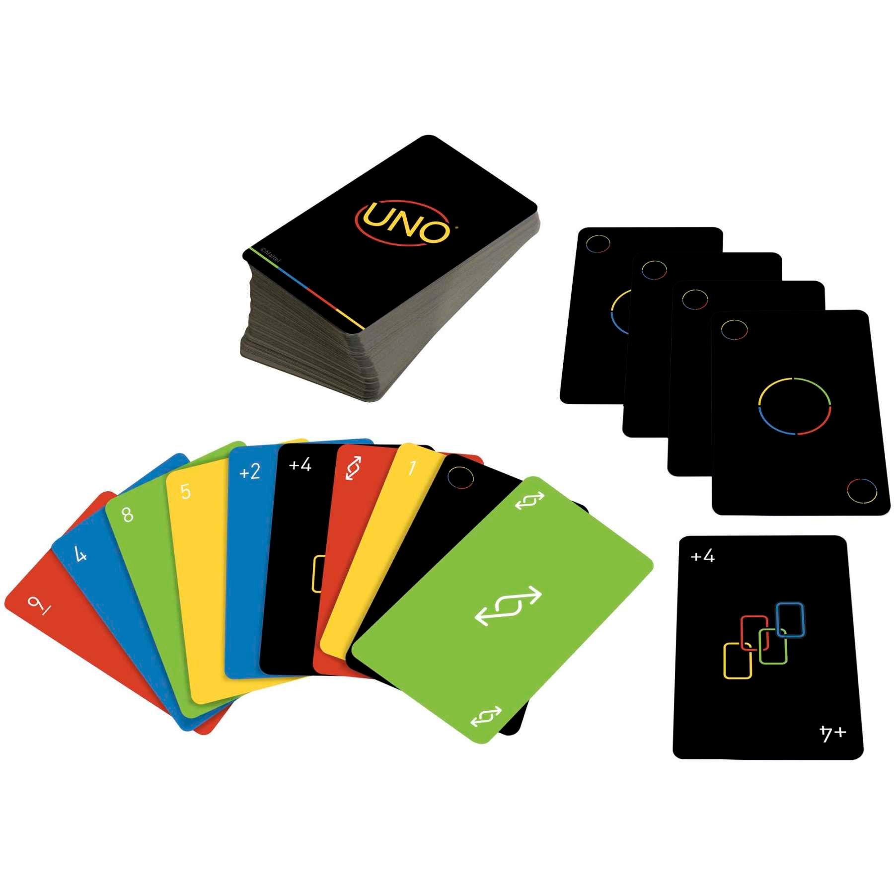Mattel Games - Uno Minimalista - Jeu De Cartes Famille - 7 Ans Et + - 2