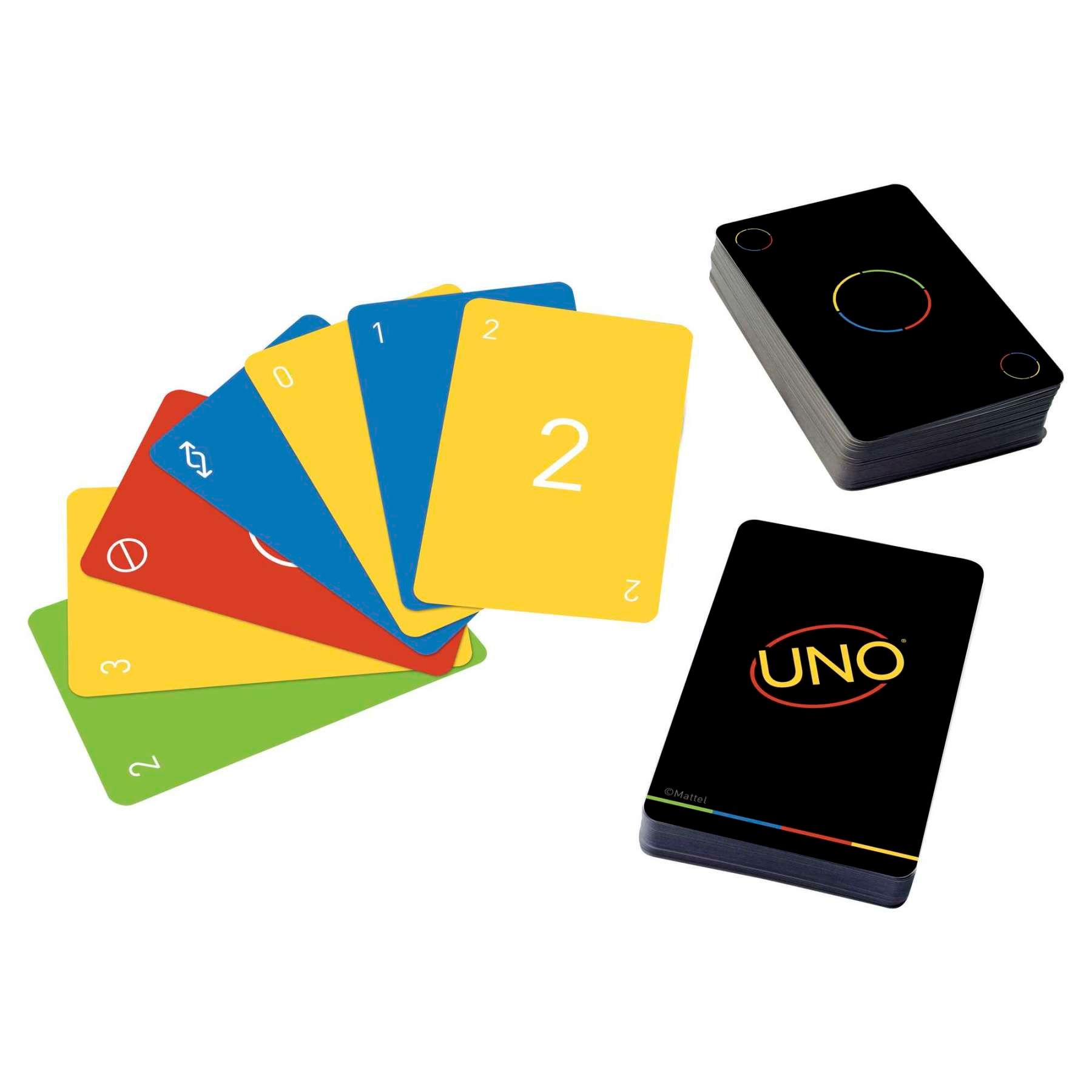 Mattel Games - Uno Minimalista - Jeu De Cartes Famille - 7 Ans Et + - 3