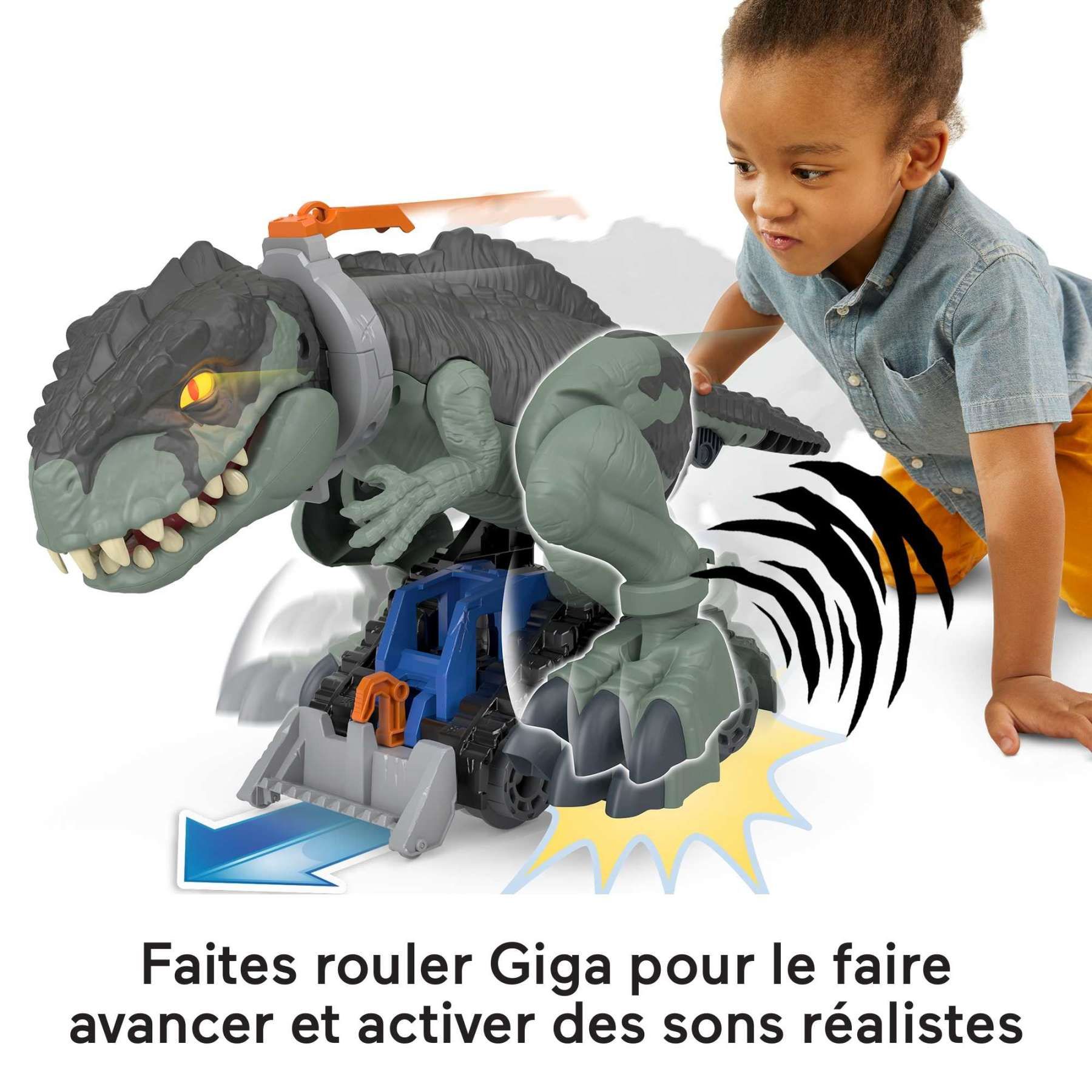 Imaginext - Jurassic World - Le Monde Dapr�s - M�ga Dino Terreur - Figurine... - 4