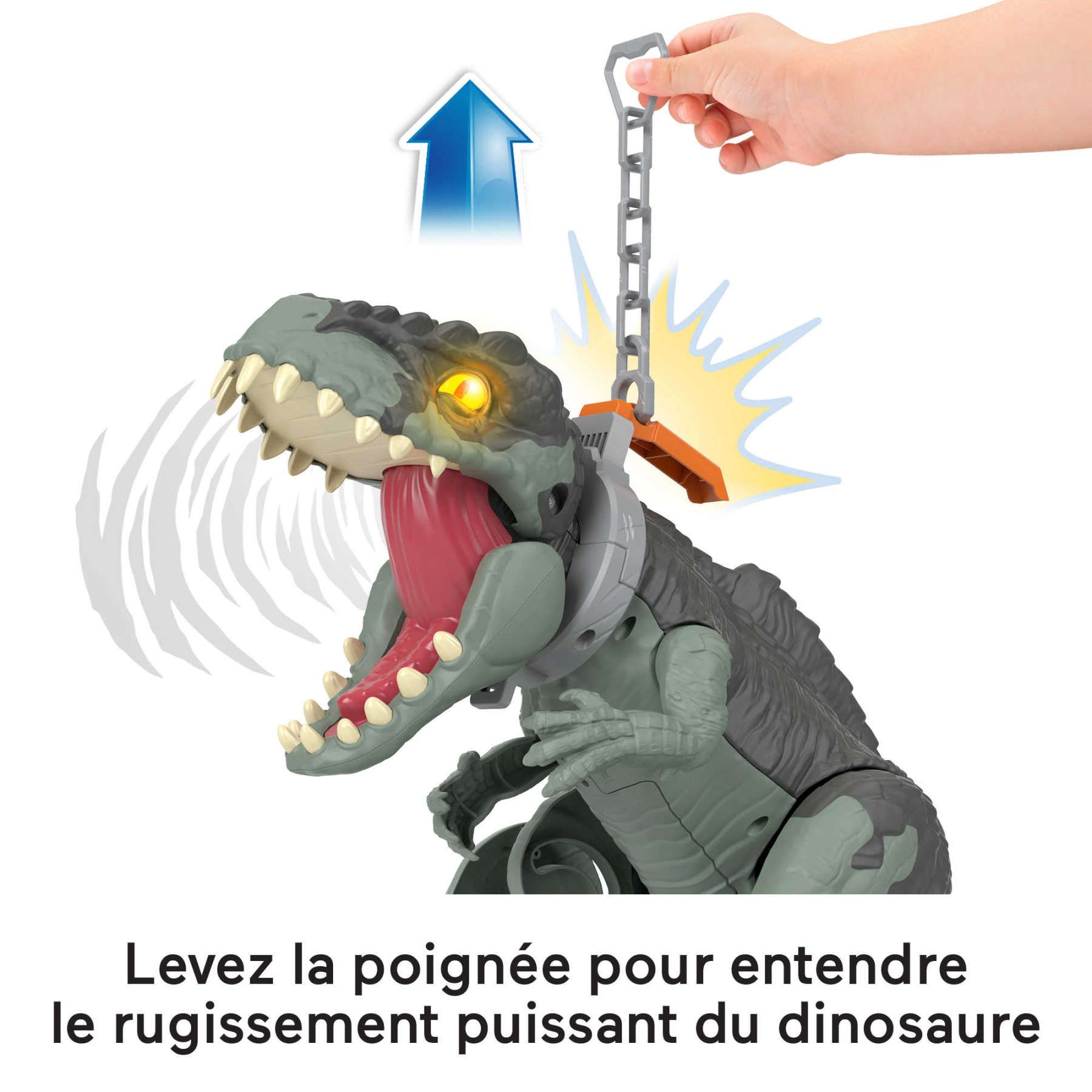 Imaginext - Jurassic World - Le Monde Dapr�s - M�ga Dino Terreur - Figurine... - 5