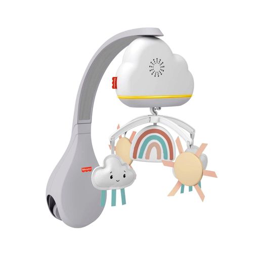 Fisher-Price - Mobile Arc-En-Ciel 2 En 1 Et Veilleuse - Jouet D'éveil - Dès La Naissance