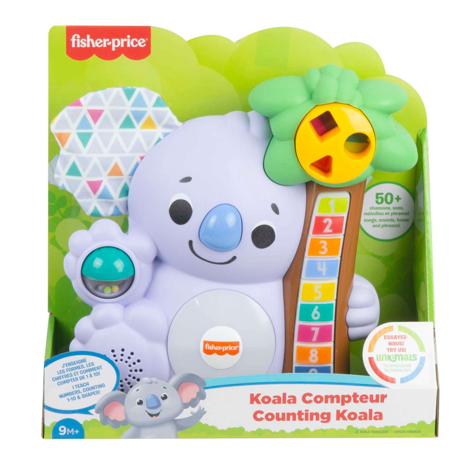 Fisher-Price - Linkimals Nicolas Le Koala - Jouet D'�veil - 9 Mois Et + - 6