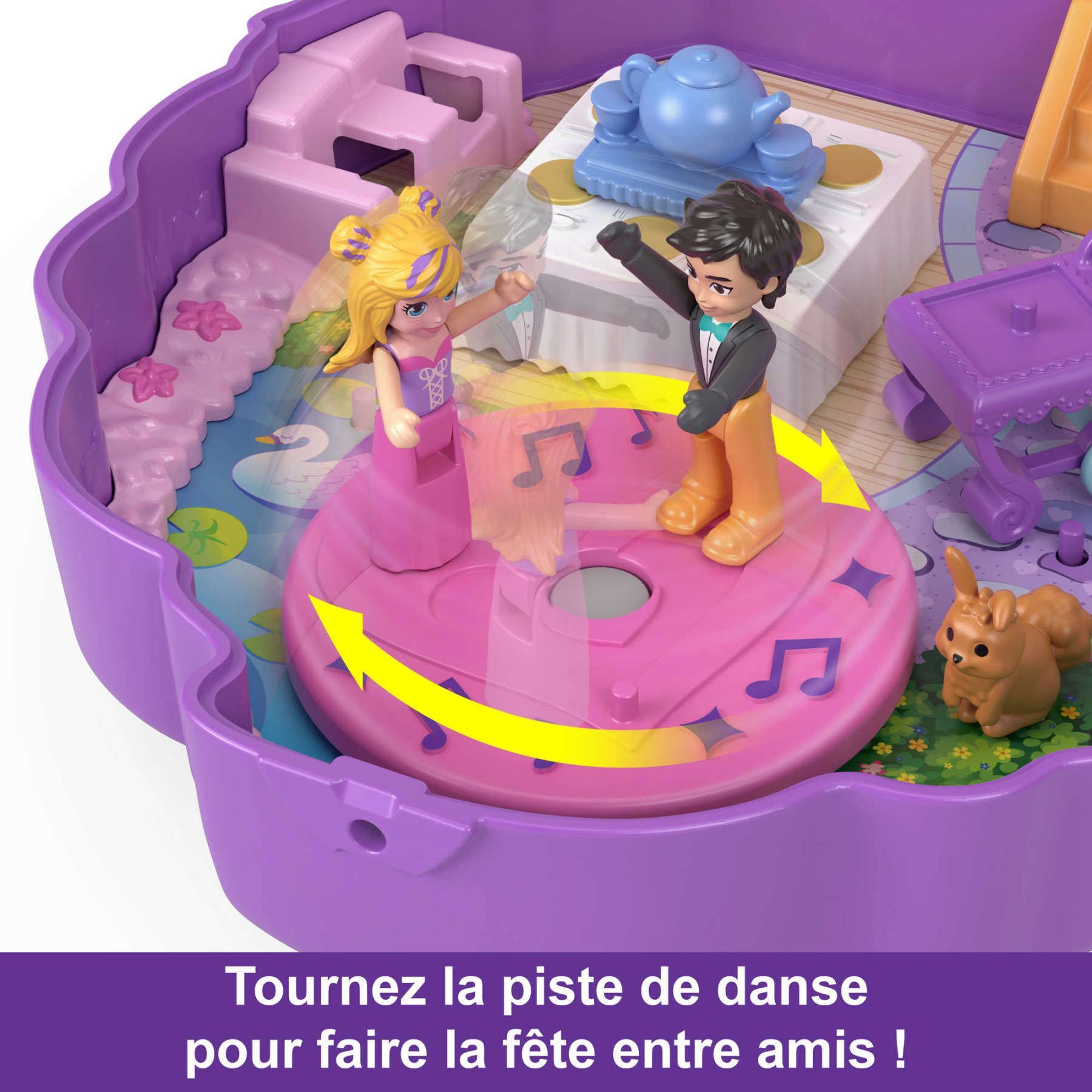 Polly Pocket Polly Pocket Big Pocket World Assortment Cupcake Tea Party - 5