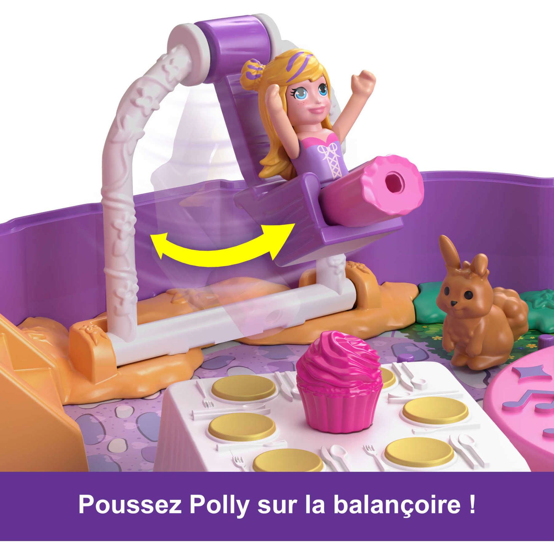 Polly Pocket Polly Pocket Big Pocket World Assortment Cupcake Tea Party - 7