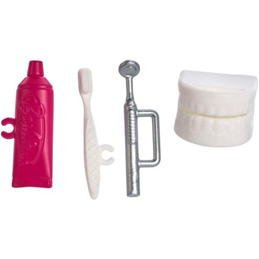 Barbie - Coffret Poup�e Barbie Dentiste Blonde - 4