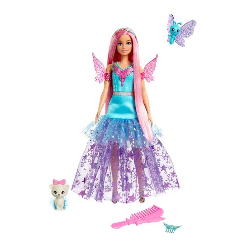 Barbie-A Touch Of Magic-Malibu-Poupée Avec 2 Animaux Féeriques