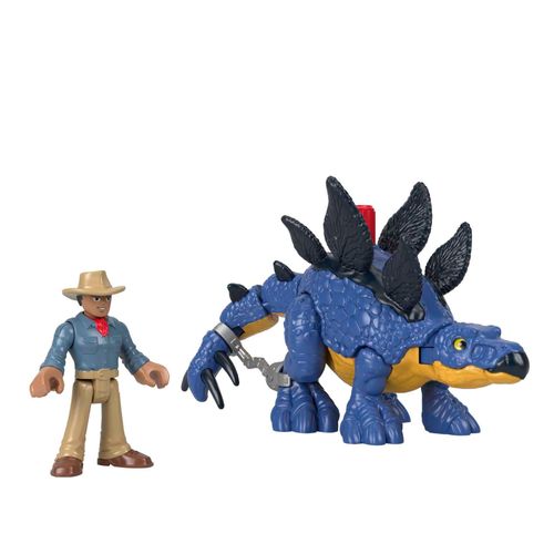 Imaginext  Jurassic World  Stegosaurus & Dr. Grant