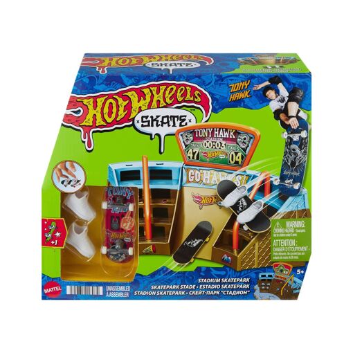 Hot Wheels - Skate - Assortiment Coffret Skatepark Drop In - Petite Voiture... - 5