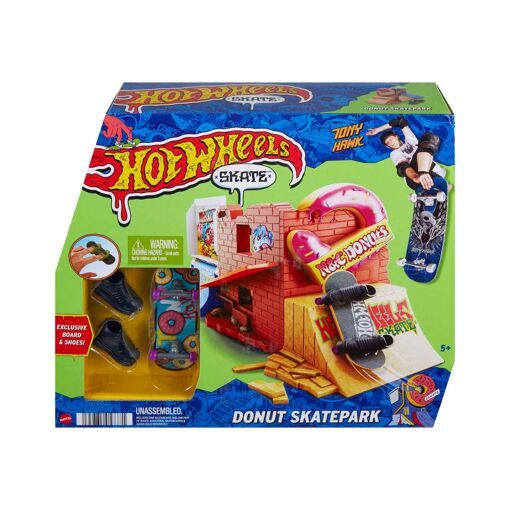 Hot Wheels - Skate - Assortiment Coffret Skatepark Drop In - Petite Voiture... - 6