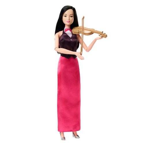 Barbie - Poupée Barbie Violoniste - Poupée Mannequin - 3 Ans Et +