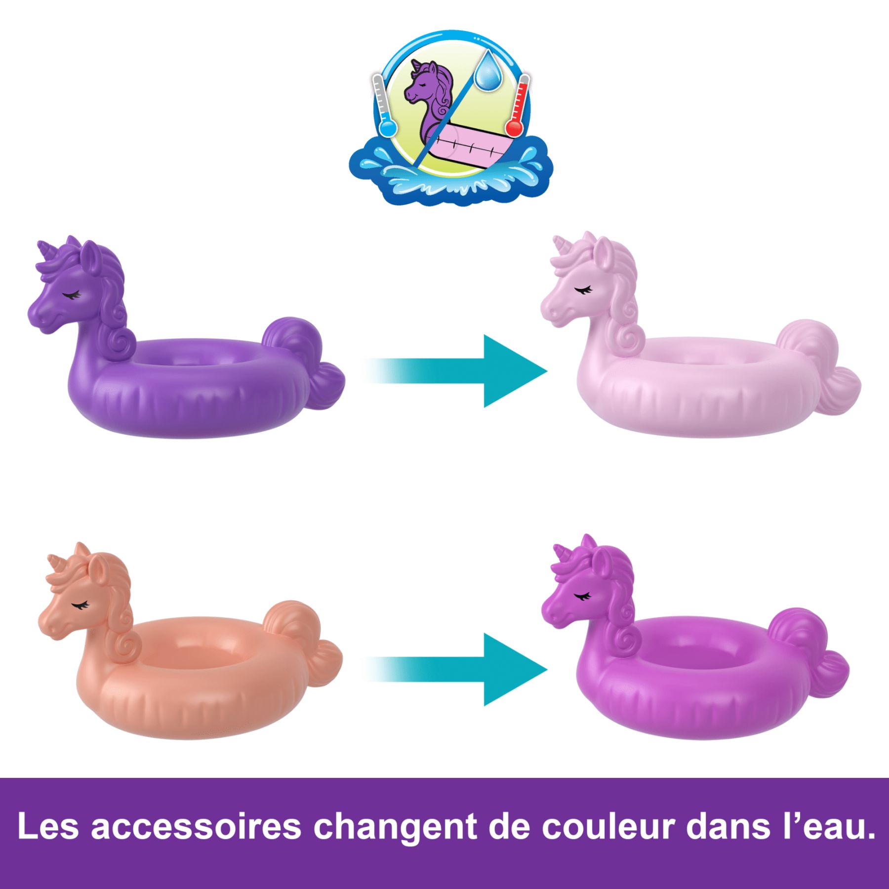 Polly Pocket Polly Pocket Big Pocket World Assortment Unicorn Floatie - 4