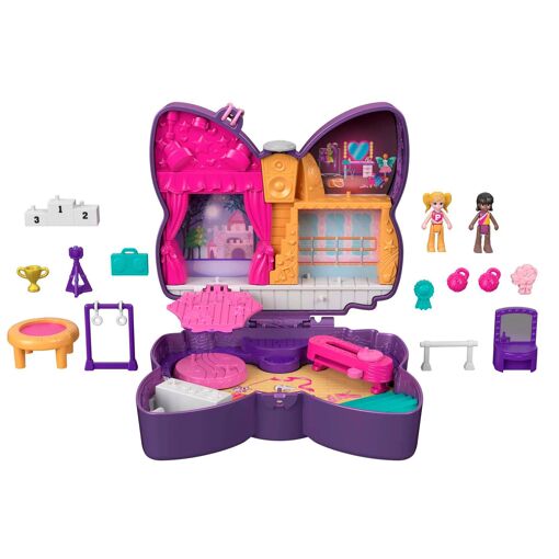 Polly Pocket Coffret Scene Pailletee