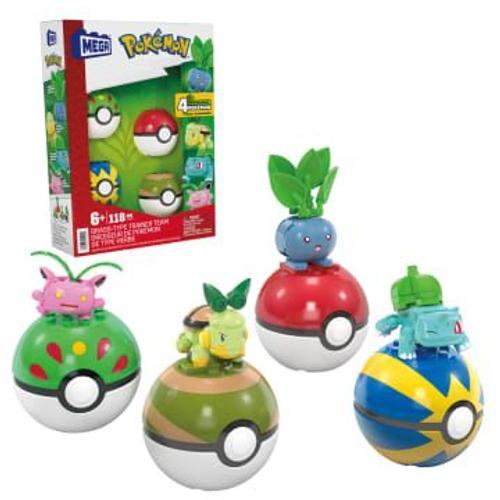 Mattel Mega Pokémon Grass-Type Trainer Team