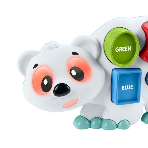 Fisher-Price - Linkimals - Omer L'ours Polaire Vf - Jouet D'�veil - 18 Mois... - 8