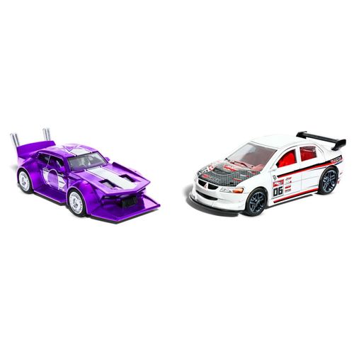Hot Wheels-2 Véhicules À Rétrofriction-Coffret Échelle 1/43