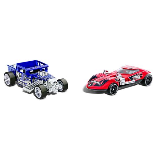 Hot Wheels-2 V�hicules � R�trofriction-Coffret �chelle 1/43 - 5