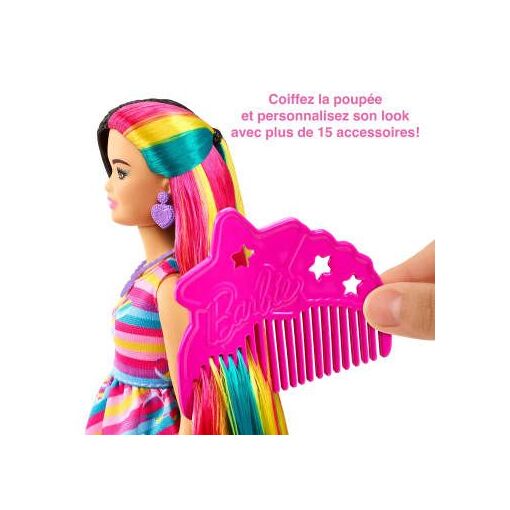 Totally Hair Barbie - Ultra Chevelure 3 Th�me Curs - Poup�e Mannequin - 3 A... - 3