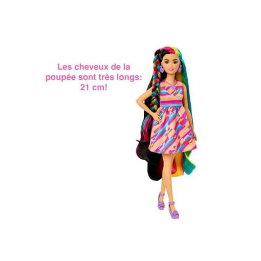 Totally Hair Barbie - Ultra Chevelure 3 Th�me Curs - Poup�e Mannequin - 3 A... - 4