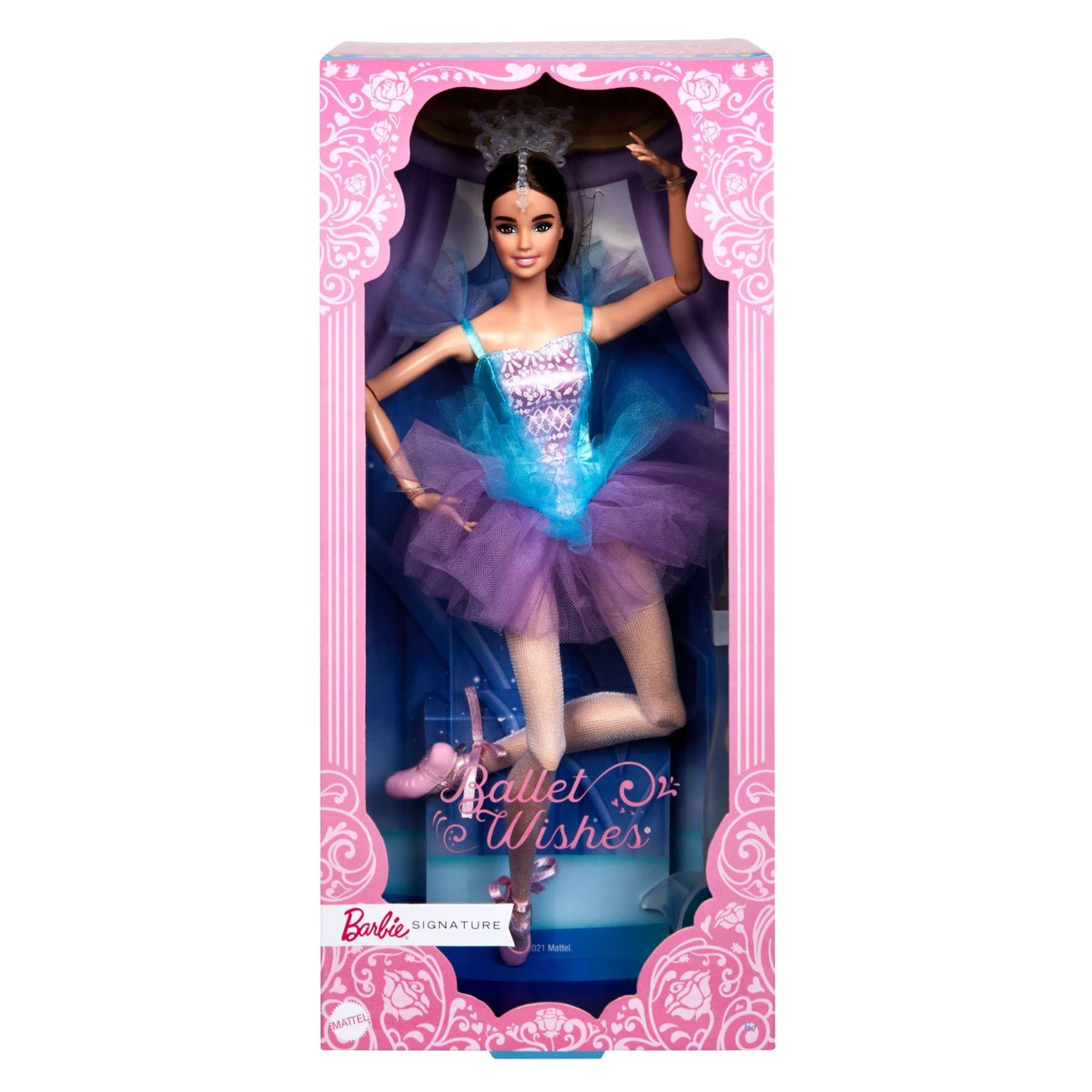 Signature Barbie - Poupe Barbie Danseuse toile - Poupe Mannequin - 6 Ans... - 6