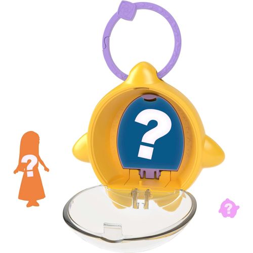 Disney Mini-Poupée Surprise Wish Star Reveals, Étui Porte-Clés Avec Poupée Et Accessoire (Les Styles Peuvent Varier)
