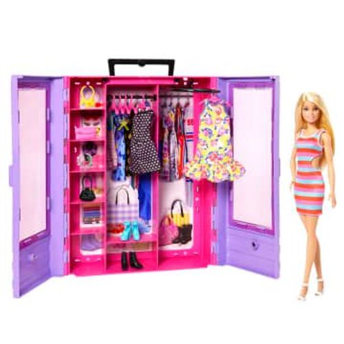 Barbie-Le Dressing De Rêve De Barbie-Coffret Poupée Et Accessoires