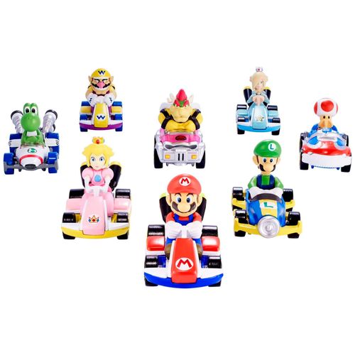 Hot Wheels Mario Kart Mario, Véhicule Kart Standard
