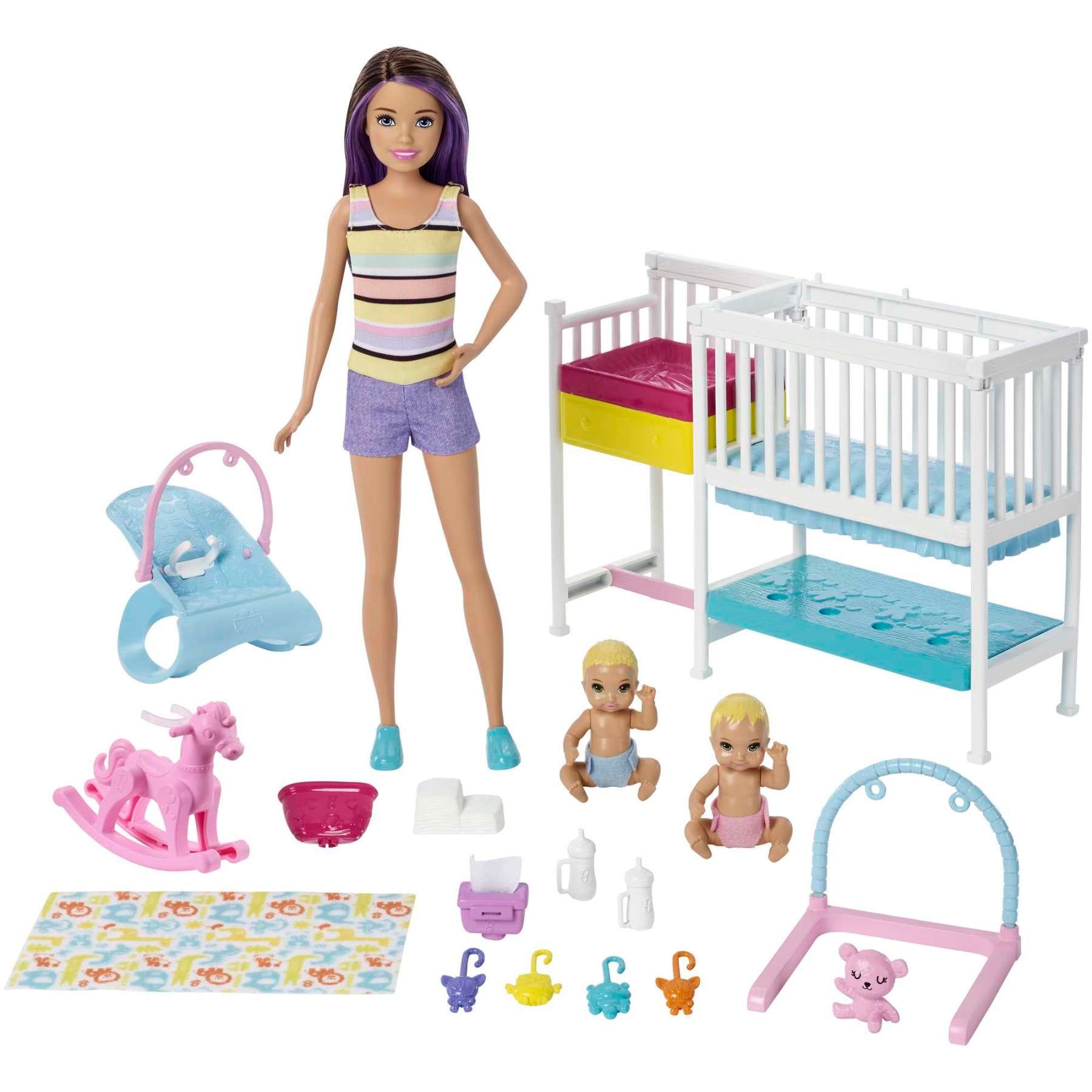 Barbie Skipper Babysitters Coffret Skipper La Chambre Des