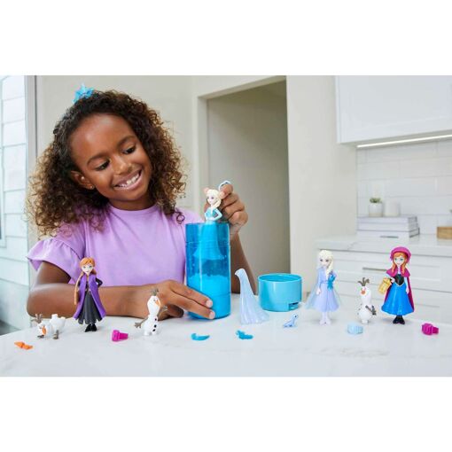 Disney Frozen - Coffret La Reine Des Neiges Neige Color Reveal - Figurine -... - 3