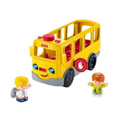 Figurine Little People Fisher-Price - Little People - Le Bus Scolaire - Jouet D'éveil - 12 Mois Et +