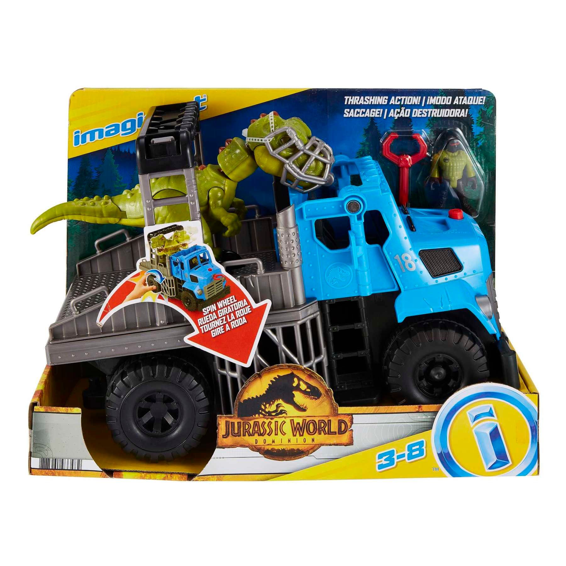 Jurassic World Le Camion De Capture - 6