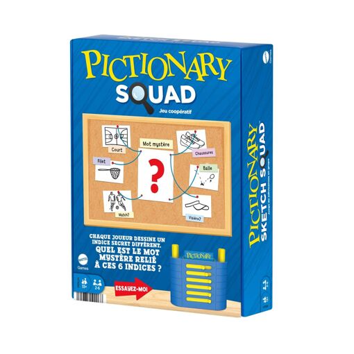 Pictionary-Pictionary Air Sketch Squad-Jeu De Soci�t� Coop�ratif