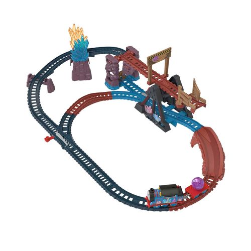 Thomas & Friends Fisher-Price - Thomas Et Ses Amis - Les Aventures De La Grotte De Cristal - Jouet Enfant - 3 Ans Et +