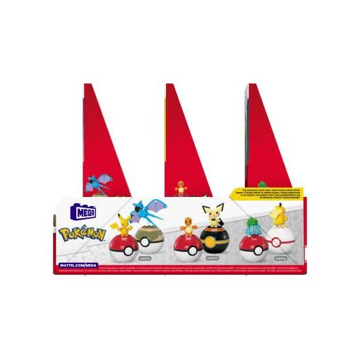 Mega Pok�mon - Collection Coffret Pok� Balls Avec 2 Pok�mon - Jouet De Cons... - 4